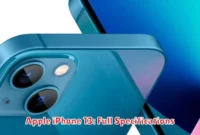 Apple iPhone 13: Full Specifications