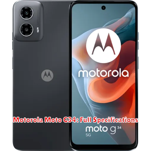 Motorola Moto G34: Full Specifications