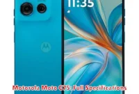 Motorola Moto G75: Full Specifications