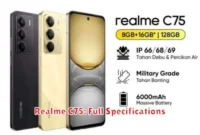 Realme C75: Full Specifications