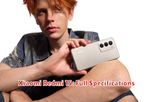 Xiaomi Redmi 15: Full Specifications