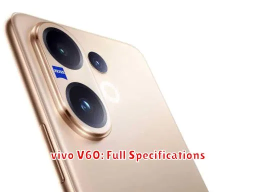vivo V60: Full Specifications