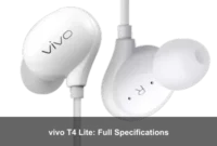 vivo T4 Lite: Full Specifications vivo T4 Lite: Full Specifications