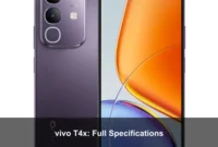 vivo T4x: Full Specifications