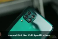 Huawei P40 lite: Full Specifications