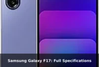 Samsung Galaxy F17: Full Specifications