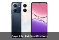 Oppo A5x: Full Specifications