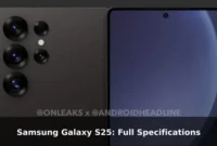 Samsung Galaxy S25: Full Specifications