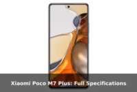 Xiaomi Poco M7 Plus: Full Specifications