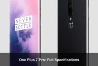 One Plus 7 Pro: Full Specifications