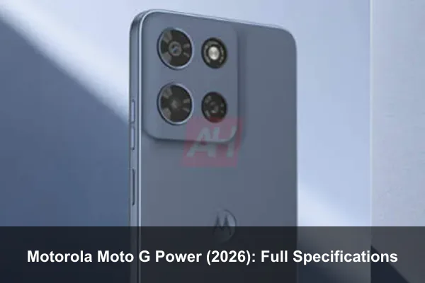 Motorola Moto G Power (2026): Full Specifications