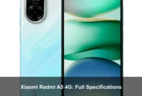 Xiaomi Redmi A5 4G: Full Specifications Xiaomi Redmi A5 4G: Full Specifications