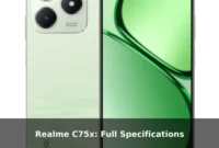 Realme C75x: Full Specifications