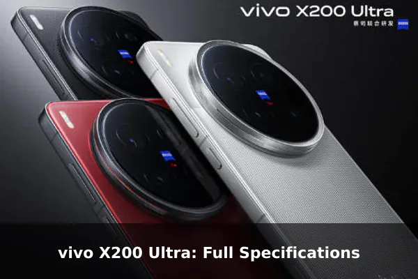 vivo X200 Ultra: Full Specifications