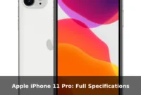 Apple iPhone 11 Pro: Full Specifications Apple iPhone 11 Pro: Full Specifications
