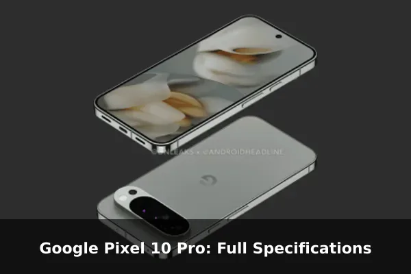 Google Pixel 10 Pro: Full Specifications