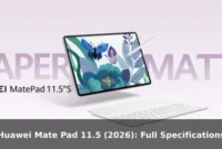 Huawei Mate Pad 11.5 (2026): Full Specifications Huawei Mate Pad 11.5 (2026): Full Specifications