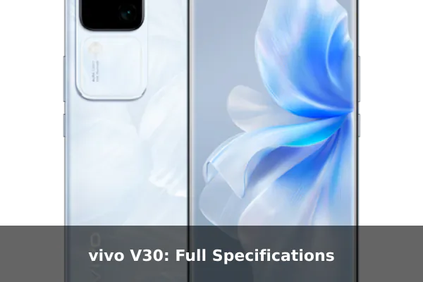 vivo V30: Full Specifications